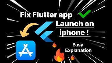 🚀 Fix Flutter App Launch Errors on iPhone | Xcode & Terminal Tutorial 📱 #flutter #xcode #vscode