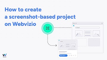 How to create a screenshot-based project on Webvizio