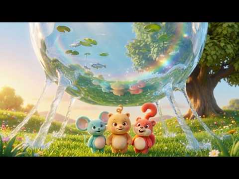 MIMO and the Water That Went Up 💧🌈 | Magical Adventure for Kids