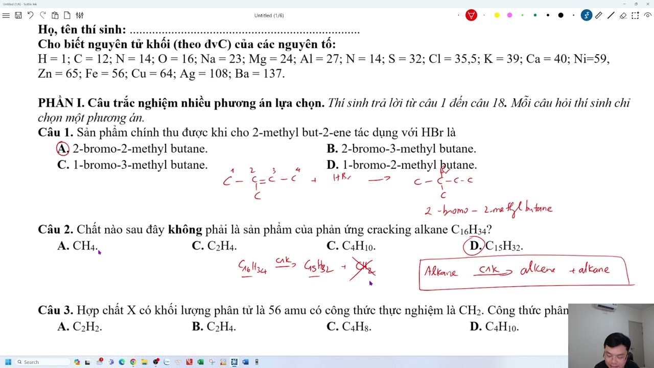 HOÁ 11- ÔN THI HỌC KỲ 2- ĐỀ 01-TỔNG HỢP HÓA HỮU CƠ 11 THEO CẤU TRÚC MỚI