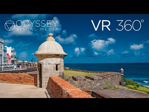 Old San Juan, Puerto Rico Virtual Tour | VR 360° Travel Experience