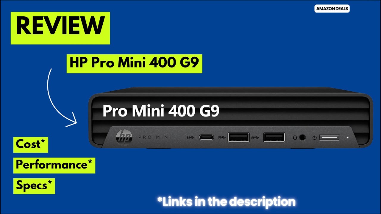 ●小型モデル●HP ProMini i5-12th 16GB Win11Pro HP Pro Mini 400 G9 Review 2025 | 12th Gen i5, 16GB RAM, 512GB SSD