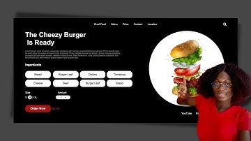 Landing Page Design In Axure RP 9 From Scratch ( Restaurant Website Design)