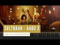 Sulthaan  | Aadu 3 | Piano Keyboard Tutorial