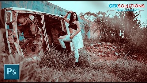 How To Make Red and Teal Color Grading Effect in Photoshop | Photoshop Tutorial