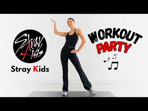 12 Min STRAY KIDS Dance Party Workout 🔥 Sweat, Burn Fat & Have Fun