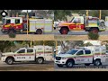 Kensington CFRS and WAPOL Paddy’s Returning from a Structure Fire In East Victoria Park.