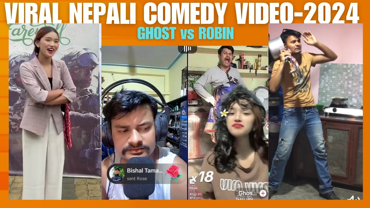 VIRAL COMEDY VIDEO \ NEW NEPALI COMEDY AND FUNNY VIDEO \ ROBIN vs GHOST \ OFFICIAL COMEDY VIDEO