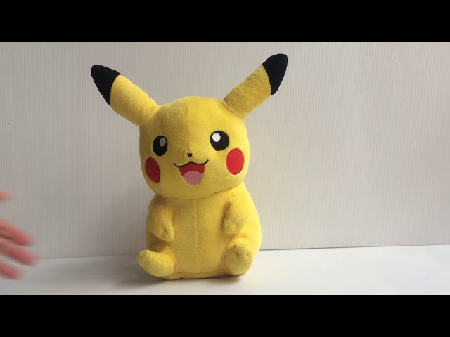 Pokemon Pikachu Talking Plush Dollげんきにお返事 おしゃべり