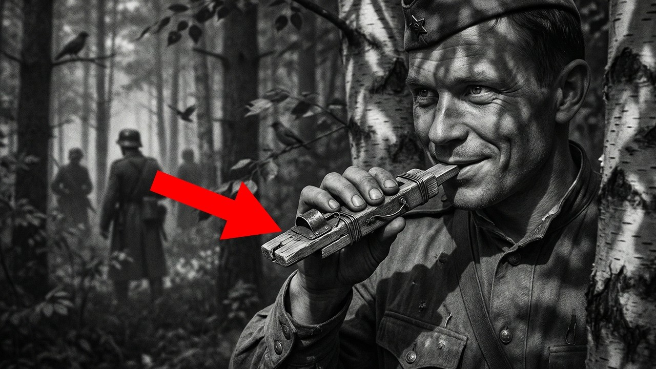 Его «самодельный» свисток связи сорвал 18 облав — немцы слышали только птиц и ветер в лесу