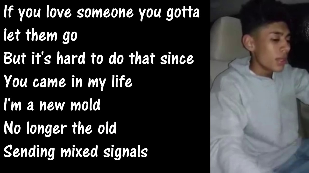Guy Raps About His Ex 'Letting Go' ( Lyrics ) YouTube