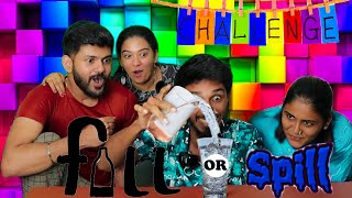 Spill Or Fill Challenge With Aami Ashok Sheethal Elzha Official Challenge Video Sheethalvinu