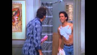 Seinfeld - S08E21 - The Muffin Tops - Jerry shaved his chest.