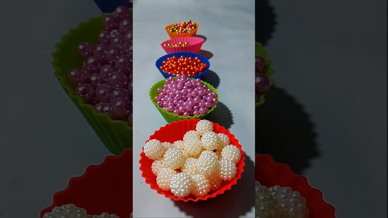 Colorful Beads in a Cup Video part 49  