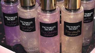 Victoria secret shimmer fragrance mist +review