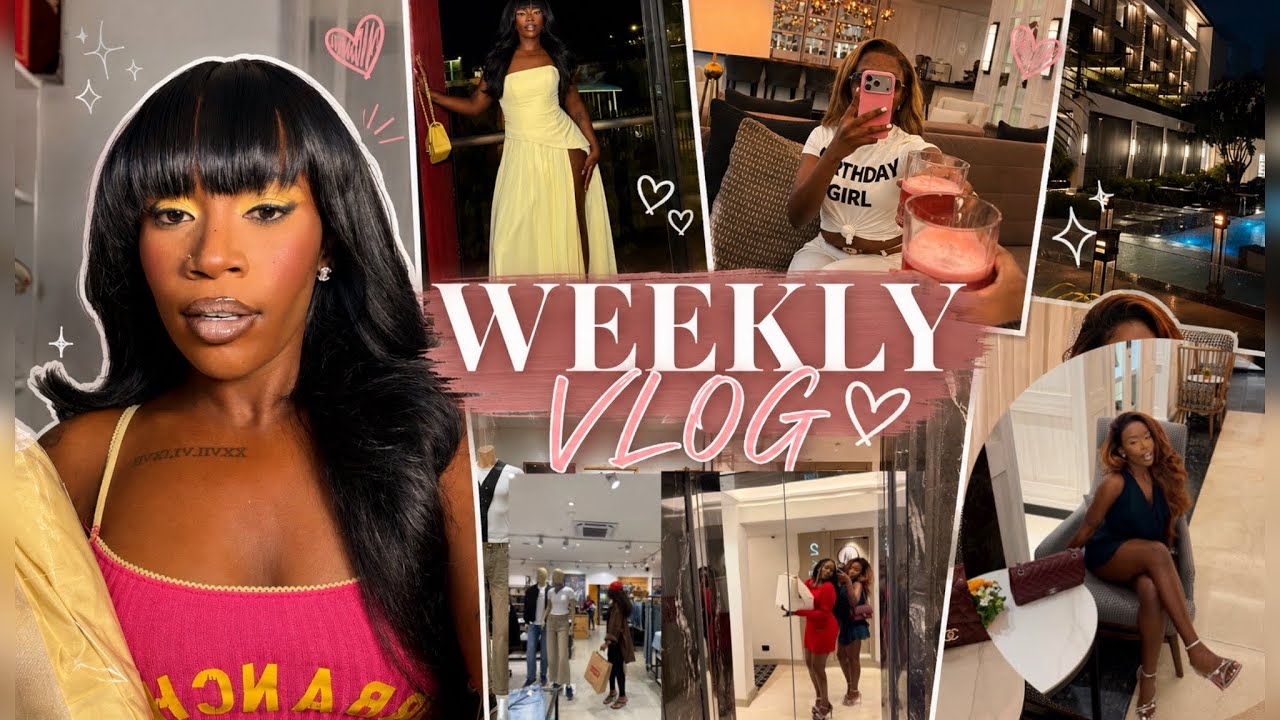 WEEKLY VLOG: Shopping at Levi's, Clubbing, Staycation at Kwetu hotel, Zari's bday| Best vlog ever🥹💕