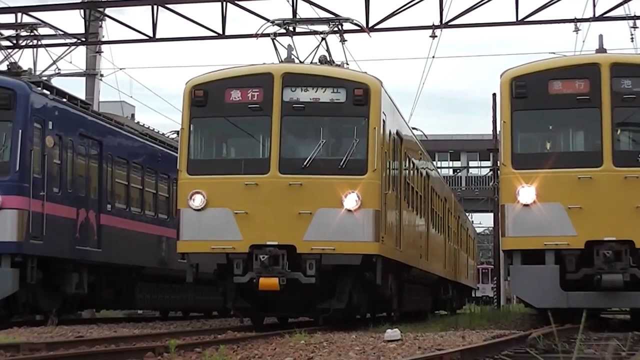 近江鉄道 音鉄イベント 元西武新１０１系 幕回し 旧幕 Youtube