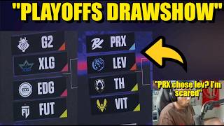 FNS react to MASTERS LONDON PLAYOFFS DRAW SHOW