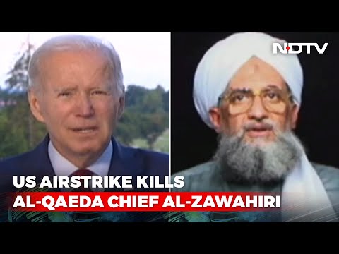 Al Qaeda Chief Ayman al-Zawahiri Killed In US Airstrike, Biden Says "Justice Delivered"