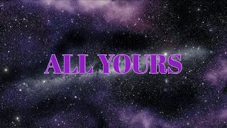 Johnny Just - All Yours (Prod. By LOWBUD)
