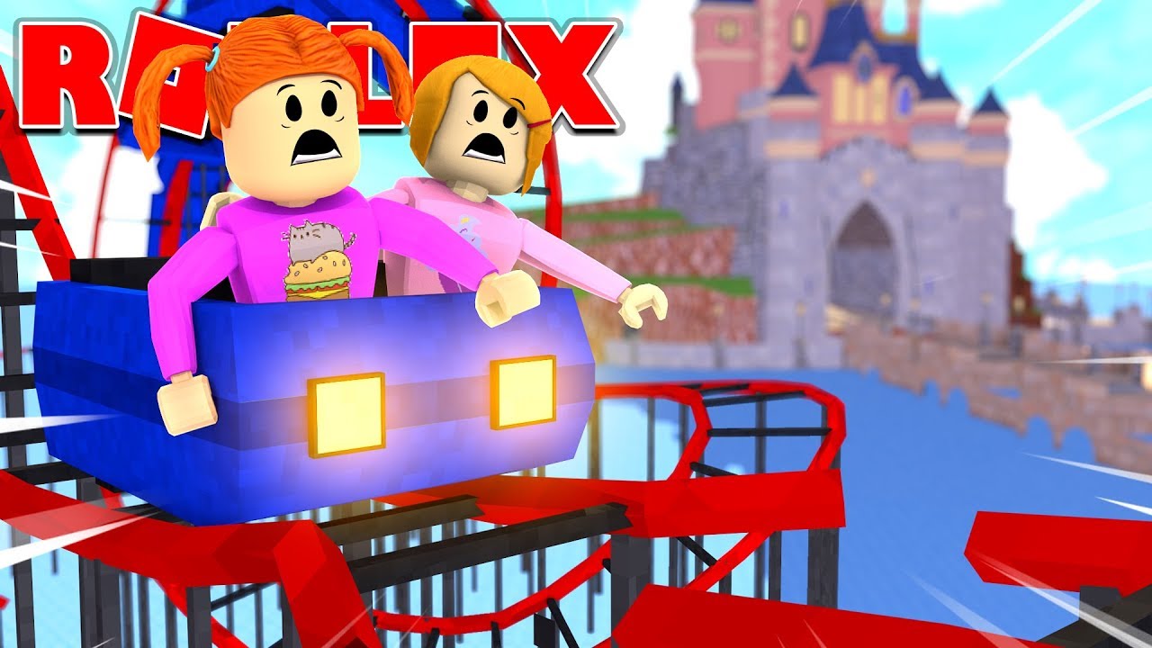 Roblox Riding Extreme Rides At Disney World - roblox roleplay wildwater kingdom waterpark with molly and daisy
