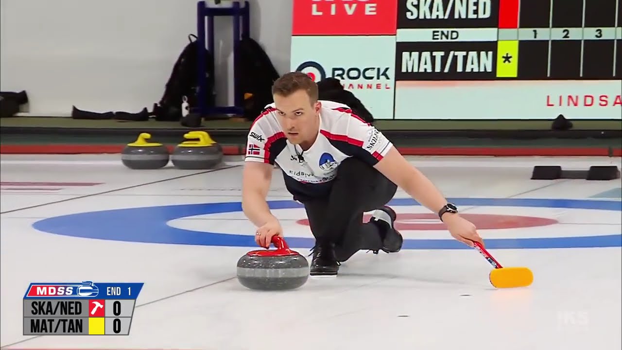 FEATURE  Matsumura Tanida vs  Skaslien Nedregotten  Draw 6  Mixed Doubles Super Series   Lindsay XCM