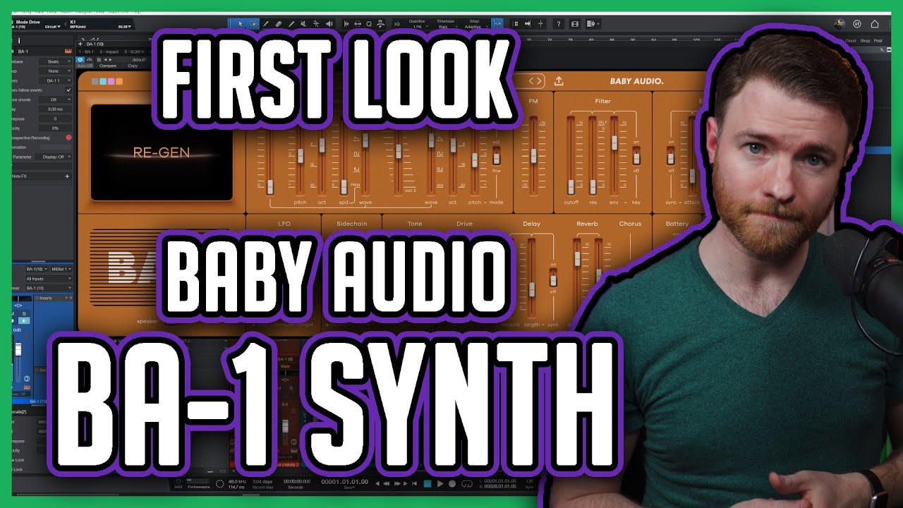 First Look: Baby Audio BA-1 | Baby Audio's First Synth!