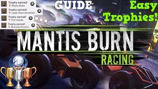 Mantis Burn Racing: Trophy Guide All Easy Trophies (Easy Trophies) screenshot 1