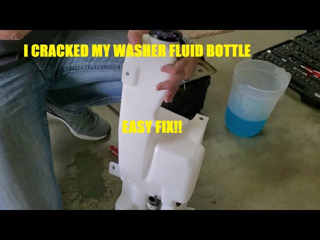 03 Chevy Silverado Washer Fluid Reservoir Replacement 