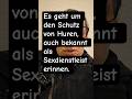 Huren sollten durch das Gesetz besser geschützt und abgesichert werden. Sonst lohnt es nicht 🔞
