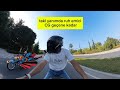 YANIMDA SUPERMAN GEÇTİ😱 #motorcycle #motor #yamaha #motovlog #cg #superman #keşfet