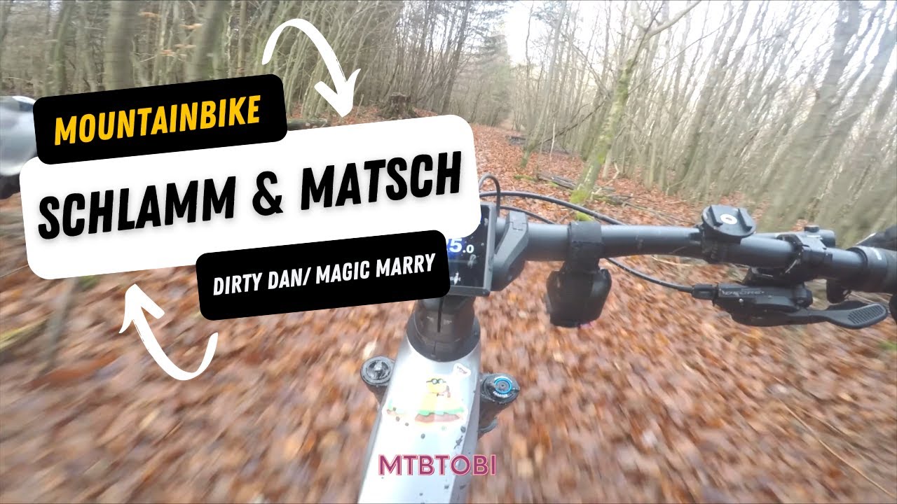 SCHLAMMSCHLACHT auf den Singletrails Sauerland | Dirty Dan & Magic Mary | Cube Stereo Hybrid 160 SL