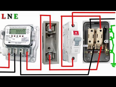 Electric meter board wiring diagram ll meter board wiring diagram for domestic and