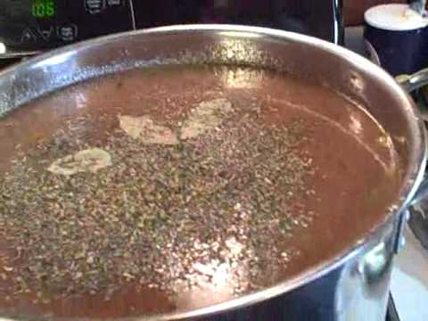 Vegetable Beef Barley soup.wmv