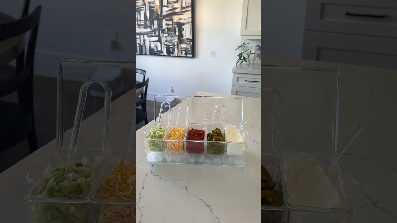 🌮This condiment server from Amazon is a must have! 