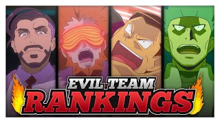Ranking Evil Team Arcs from the Pokémon Anime