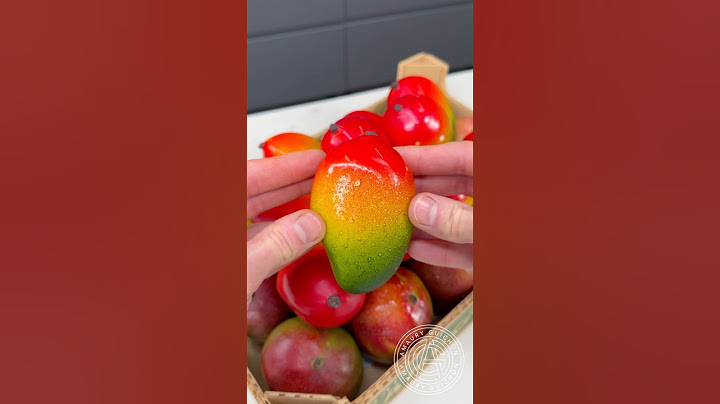 Carton of Mangoes! 🥭 This might just be my new favourite fruit! #amauryguichon #chocolate #mango