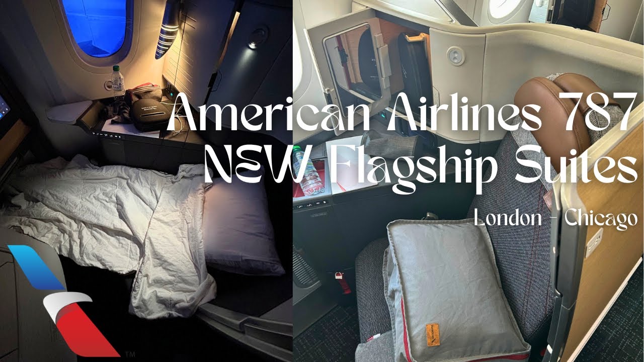 NEW American Airlines 787-9 Flagship Suites Business Class Review | London to Chicago