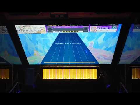 チュウニズム ダイヤモンドハッピー(MASTER)理論値 手元