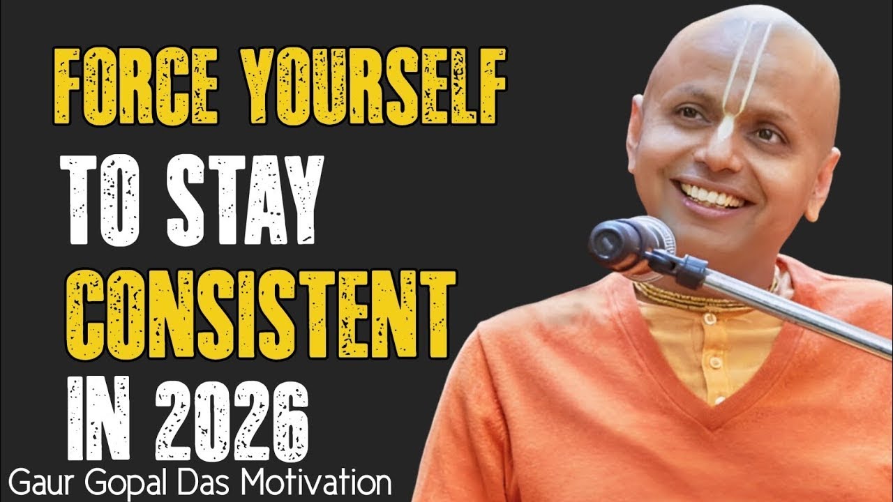 How to Stay Consistent for Yourself | gaur gopal das Motivation - YouTube