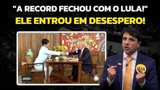 Lula finds success on Record, Renan is warned and throws a tantrum during debate!