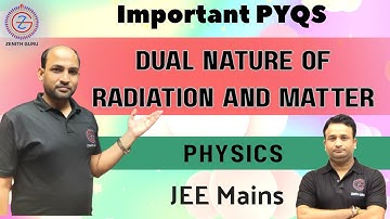 Dual Nature of Radiation and Matter | Important Questions | CLASS 12 Physics JEE Mains