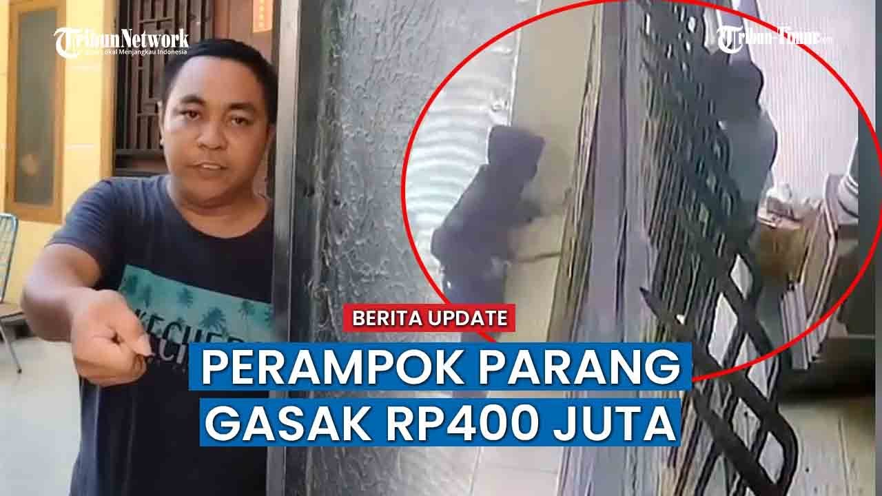 Viral Aksi Perampokan Parang di Makassar, Uang Rp400 Juta Raib dalam Sekejap