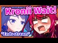 IRyS got TOO CRINGE and Made Kronii End Her Stream Early 【HololiveEN】