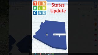 South Dakota is in the House! Tinkercad States Map Update 💯👍