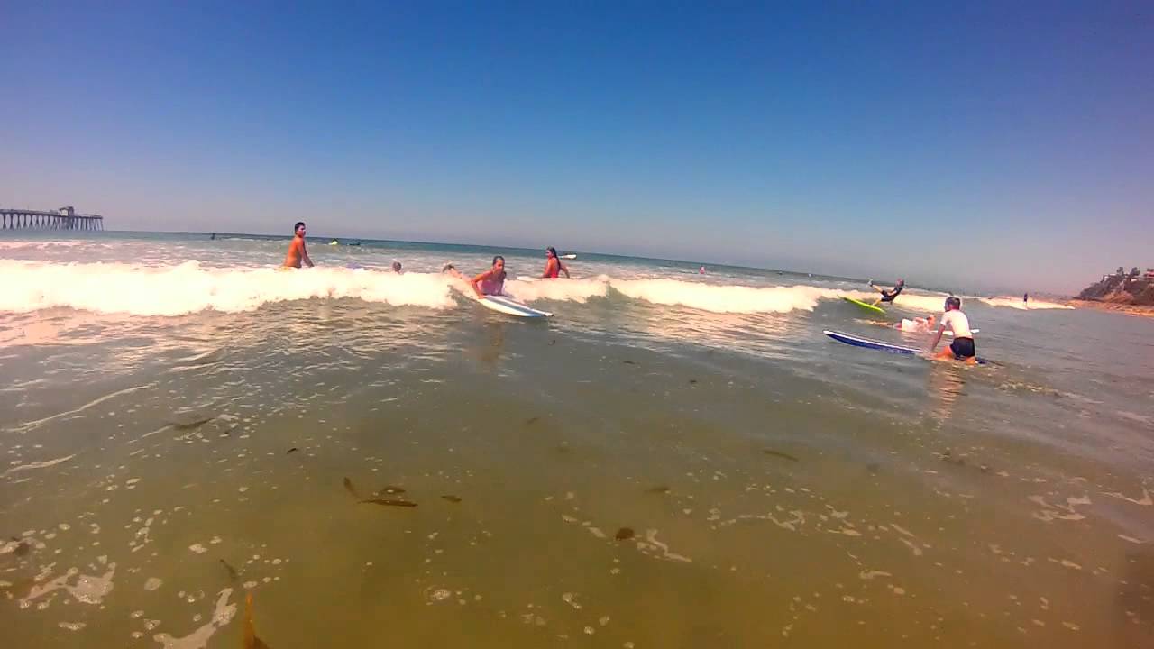 San Clemente Surf School Week at Camp!! YouTube