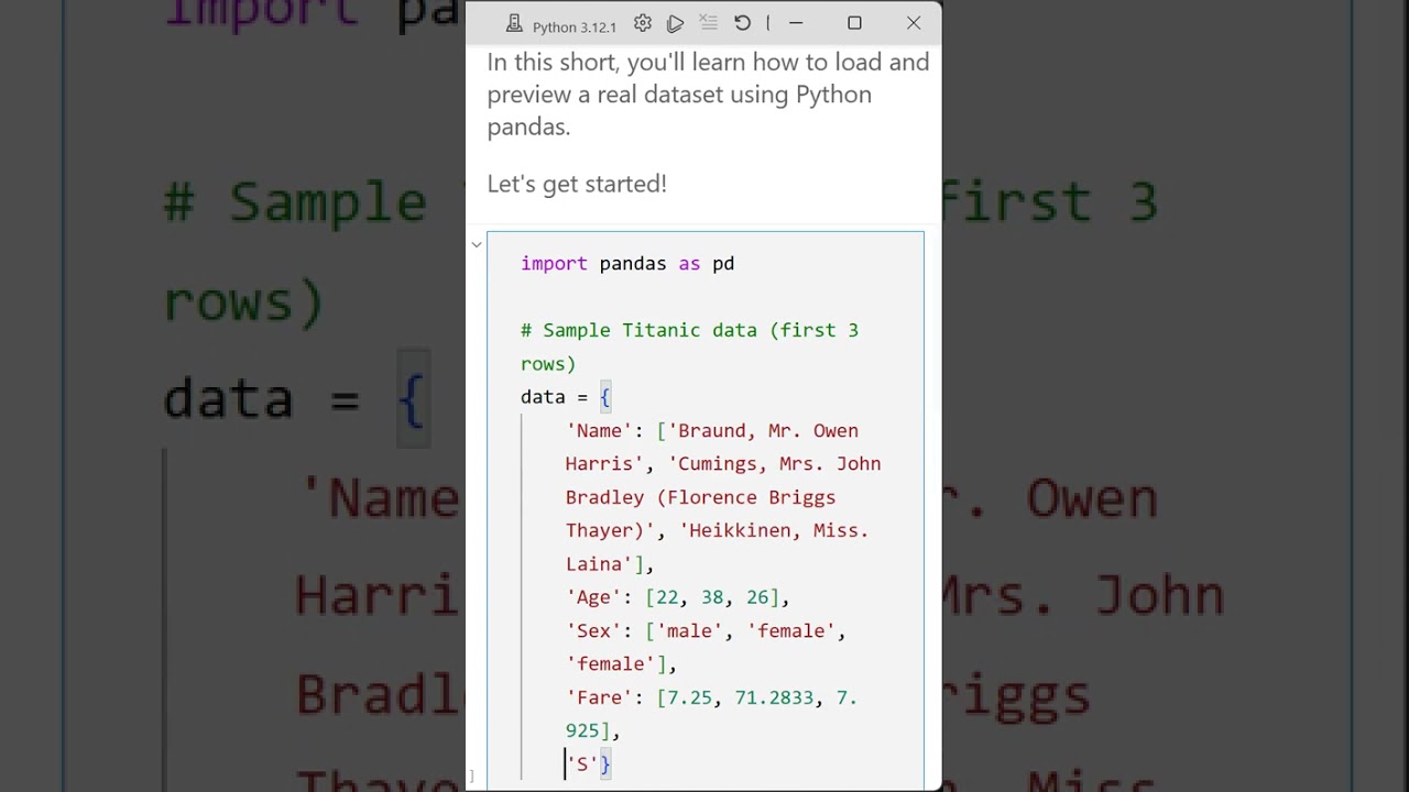 01 Intro and Loading Data: Intermediate Pandas Data Transformation Challenge