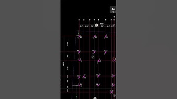 #autocad,#structuralengineering,column layout