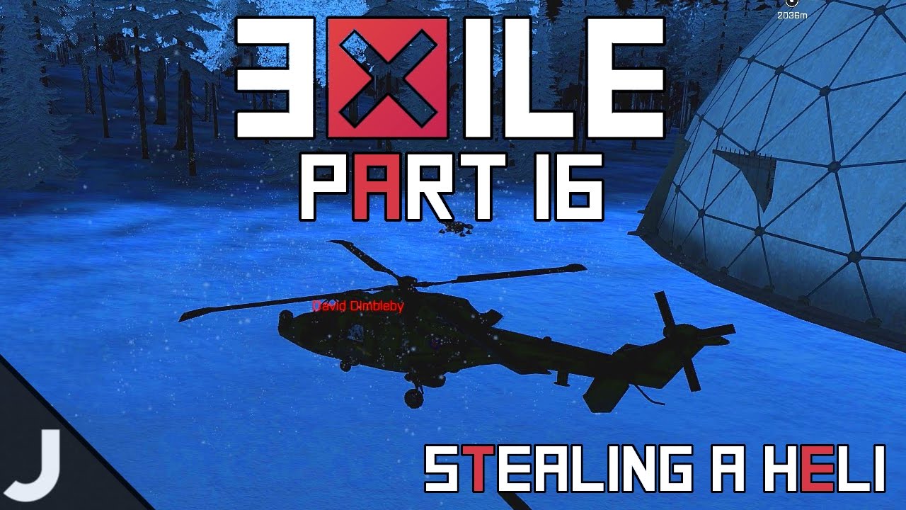 ArmA 3: Exile Mod - Part 16 - Stealing A Heli!