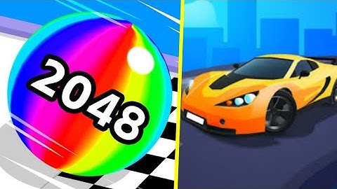 Race Master 3D Vs Ball Run 2048 - All Level Gameplay Android iOS Gameplay